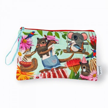 Clutch Purse | Festive Forest